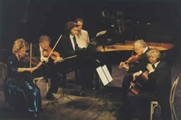 Con il Quartetto di archi di Lubiana / Pirano, Teatro Tartini
